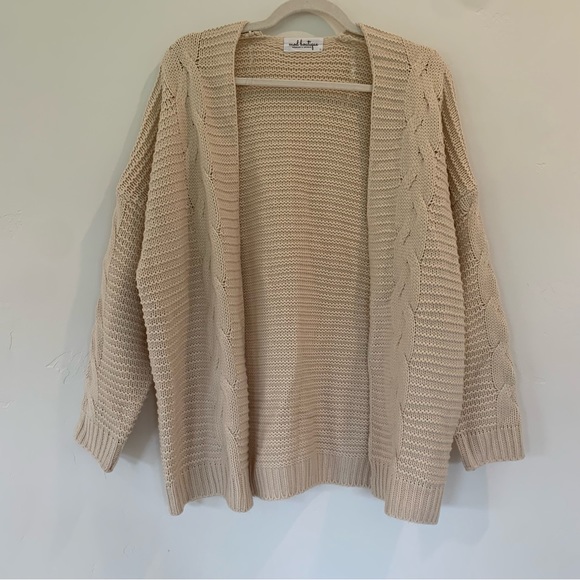 Open Knit Cardigan - Picture 1 of 5